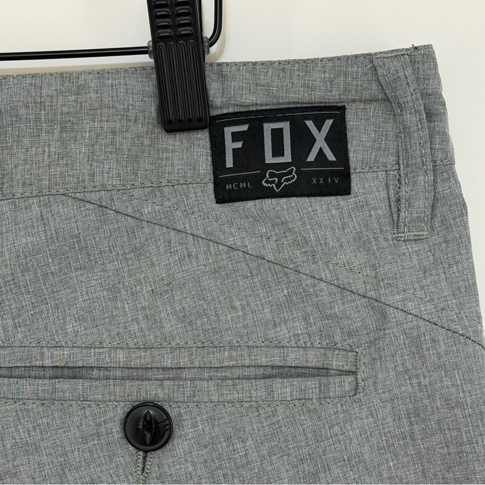 Fox Racing Men's Shorts Gray Size 34 - Picture 4 of 7
